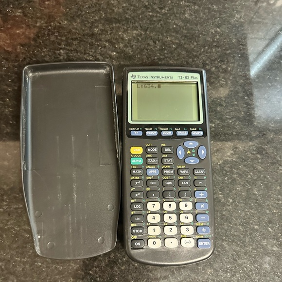Ti-83 plus Texas Instrument calculator - Picture 1 of 4
